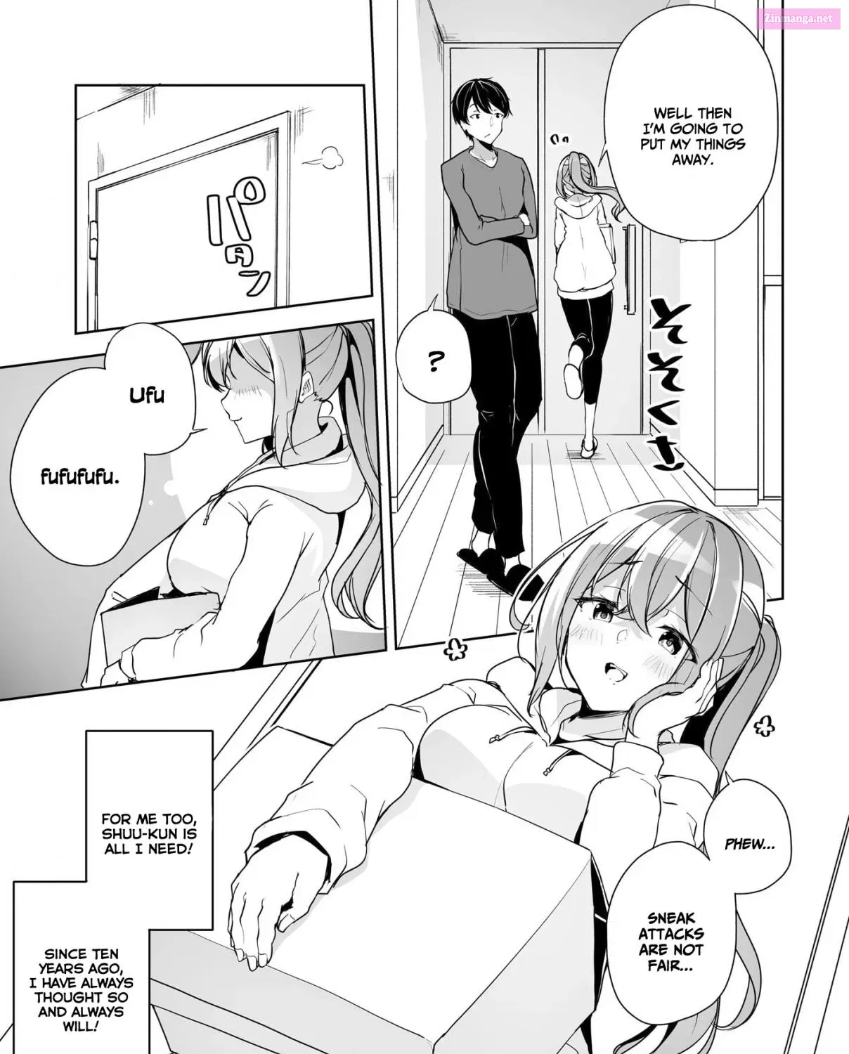 Danshi dato Omotteita Osananajimi tono Shinkon Seikatsu ga Umaku Ikisugiru Ken ni Tsuite Zinmanga X Chapter 4 Page 18