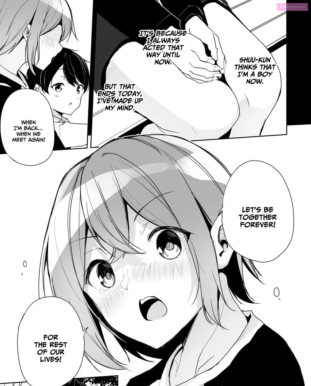 Danshi dato Omotteita Osananajimi tono Shinkon Seikatsu ga Umaku Ikisugiru Ken ni Tsuite Zinmanga X Chapter 4 Page 50