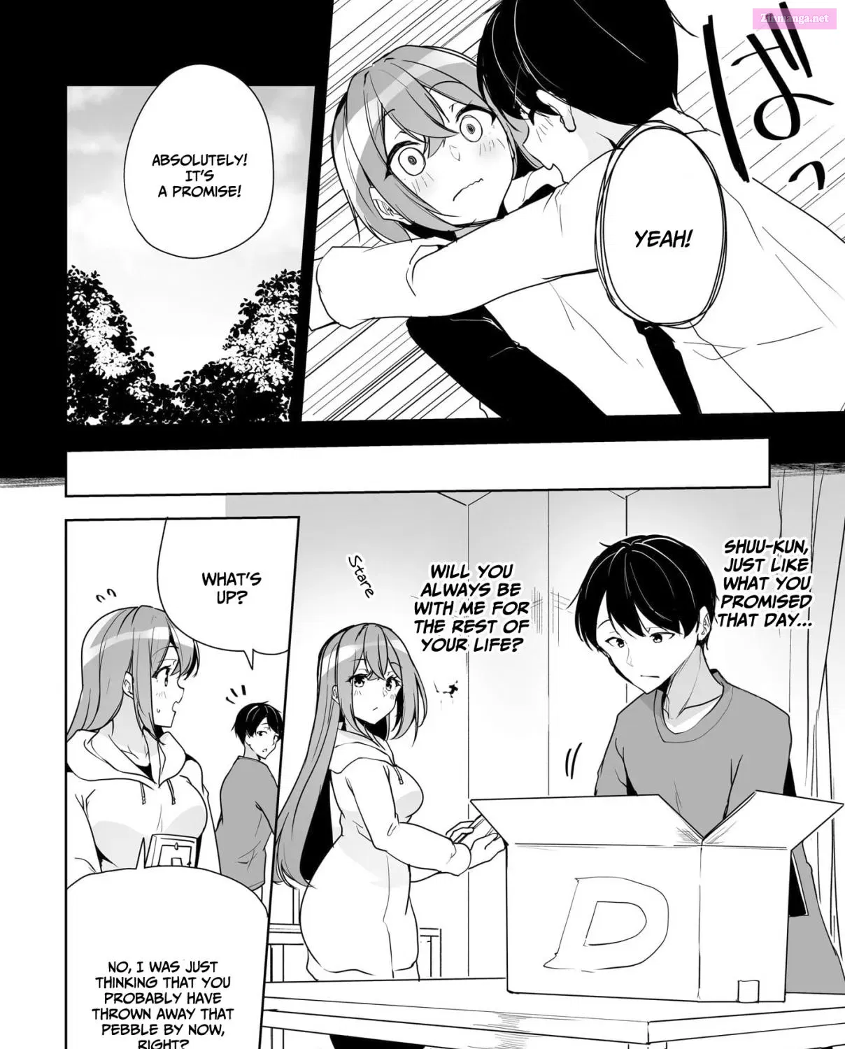 Danshi dato Omotteita Osananajimi tono Shinkon Seikatsu ga Umaku Ikisugiru Ken ni Tsuite Zinmanga X Chapter 4 Page 52