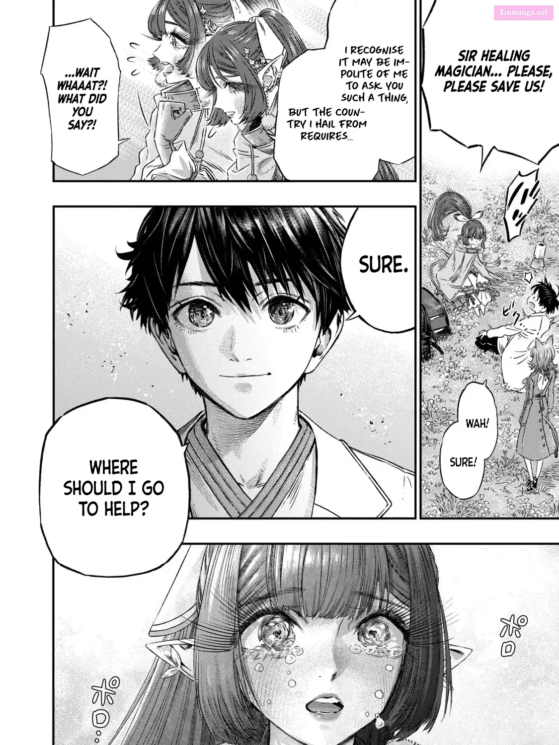 THE ISEKAI DOCTOR　Any sufficiently advanced medical science is indistinguishable from magic Zinmanga X Chapter 5 Page 52
