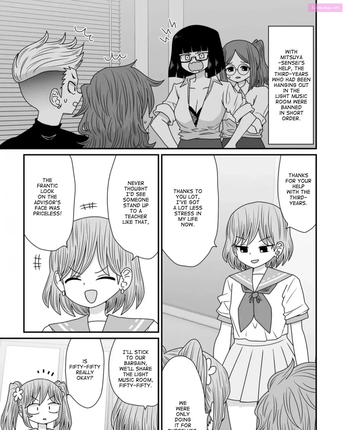 Warui ga Watashi wa Yuri ja Nai Zinmanga X Chapter 39 Page 57