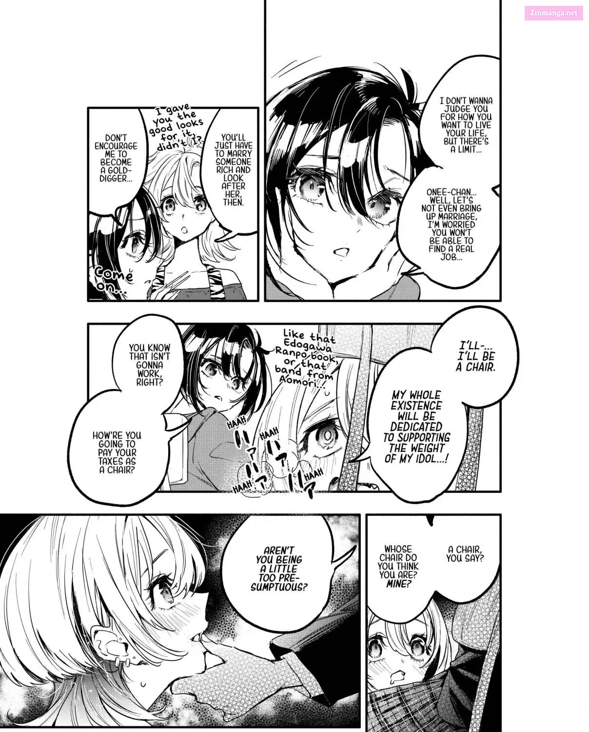 Oshi to no Yuri wa Arienai! Zinmanga X Chapter 5 Page 8