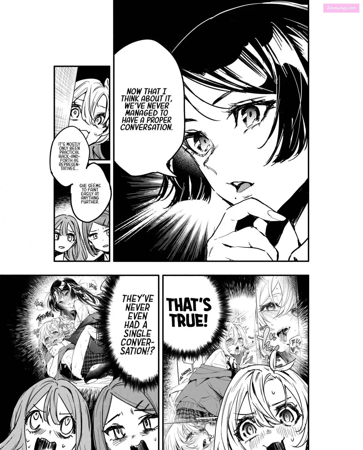 Oshi to no Yuri wa Arienai! Zinmanga X Chapter 5 Page 28