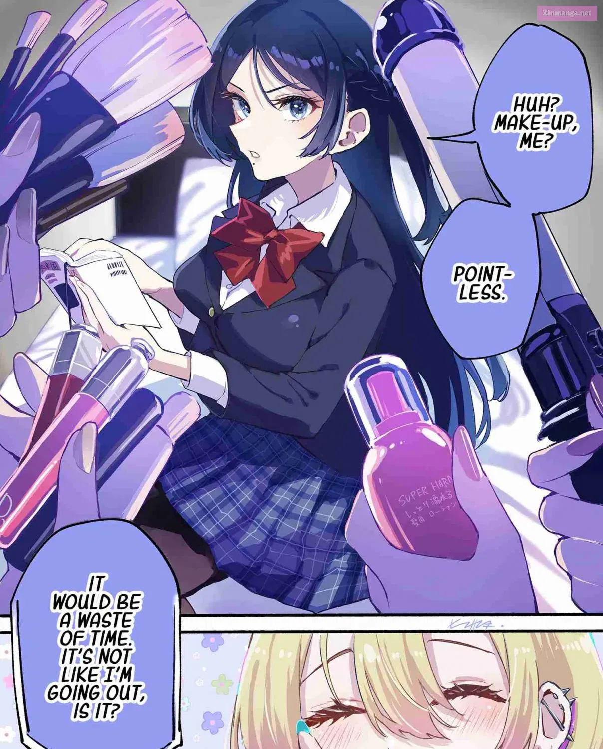 Oshi to no Yuri wa Arienai! Zinmanga X Chapter 1.5 Page 3