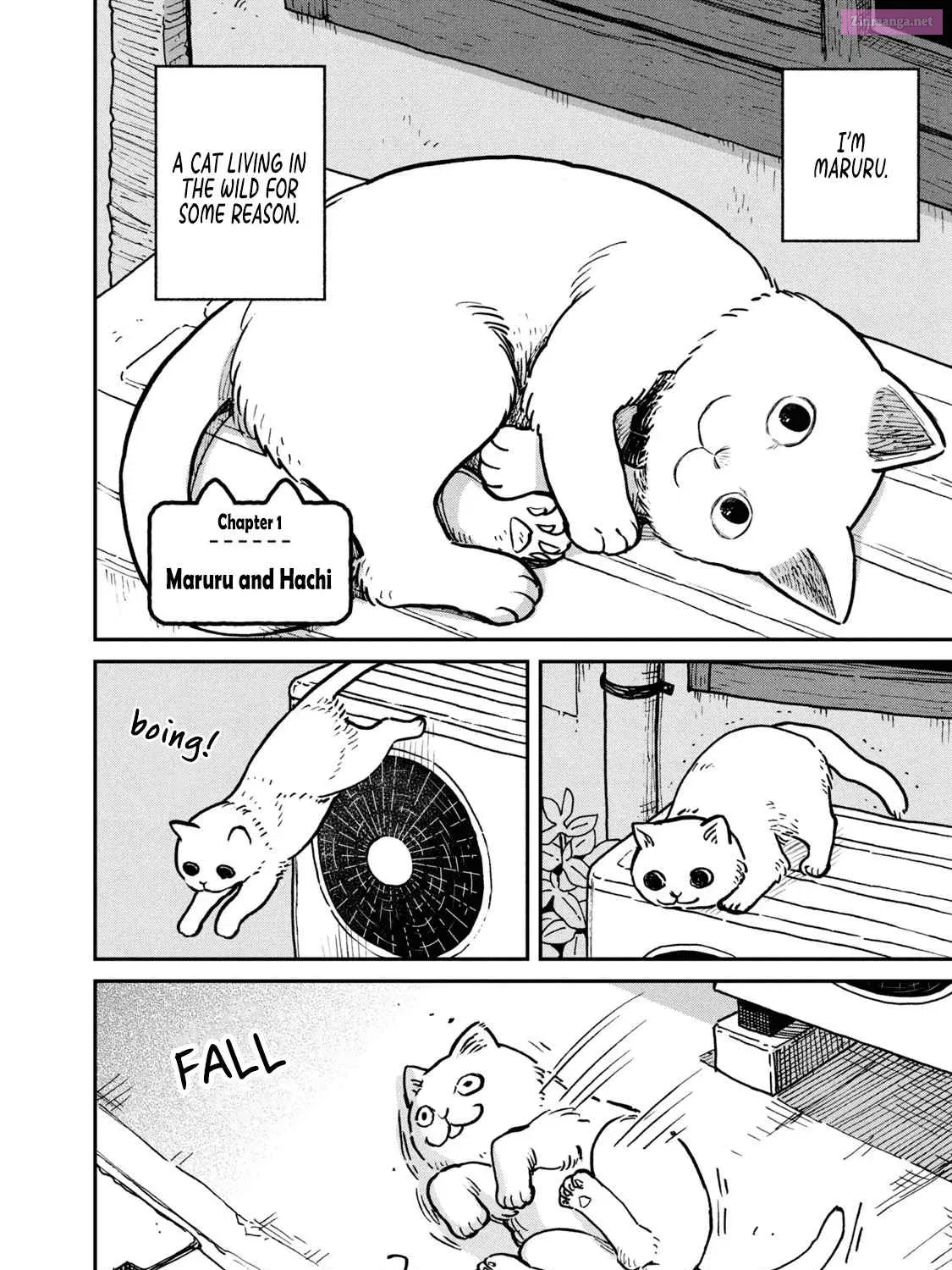 Tsureneko:  Maruru to Hachi Zinmanga X Chapter 1 Page 8
