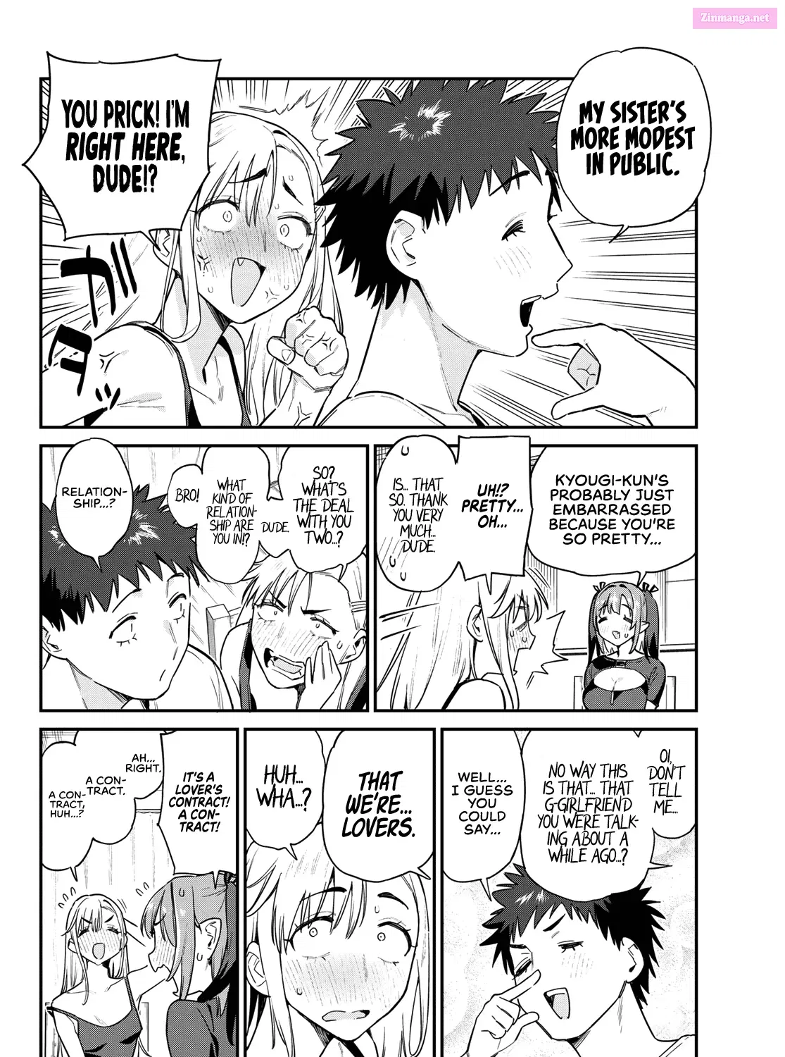 Kanan-sama wa Akumade Choroi Zinmanga X Chapter 58 Page 8