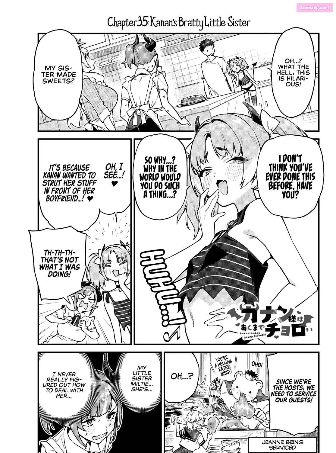 Kanan-sama wa Akumade Choroi Zinmanga X Chapter 35 Page 2