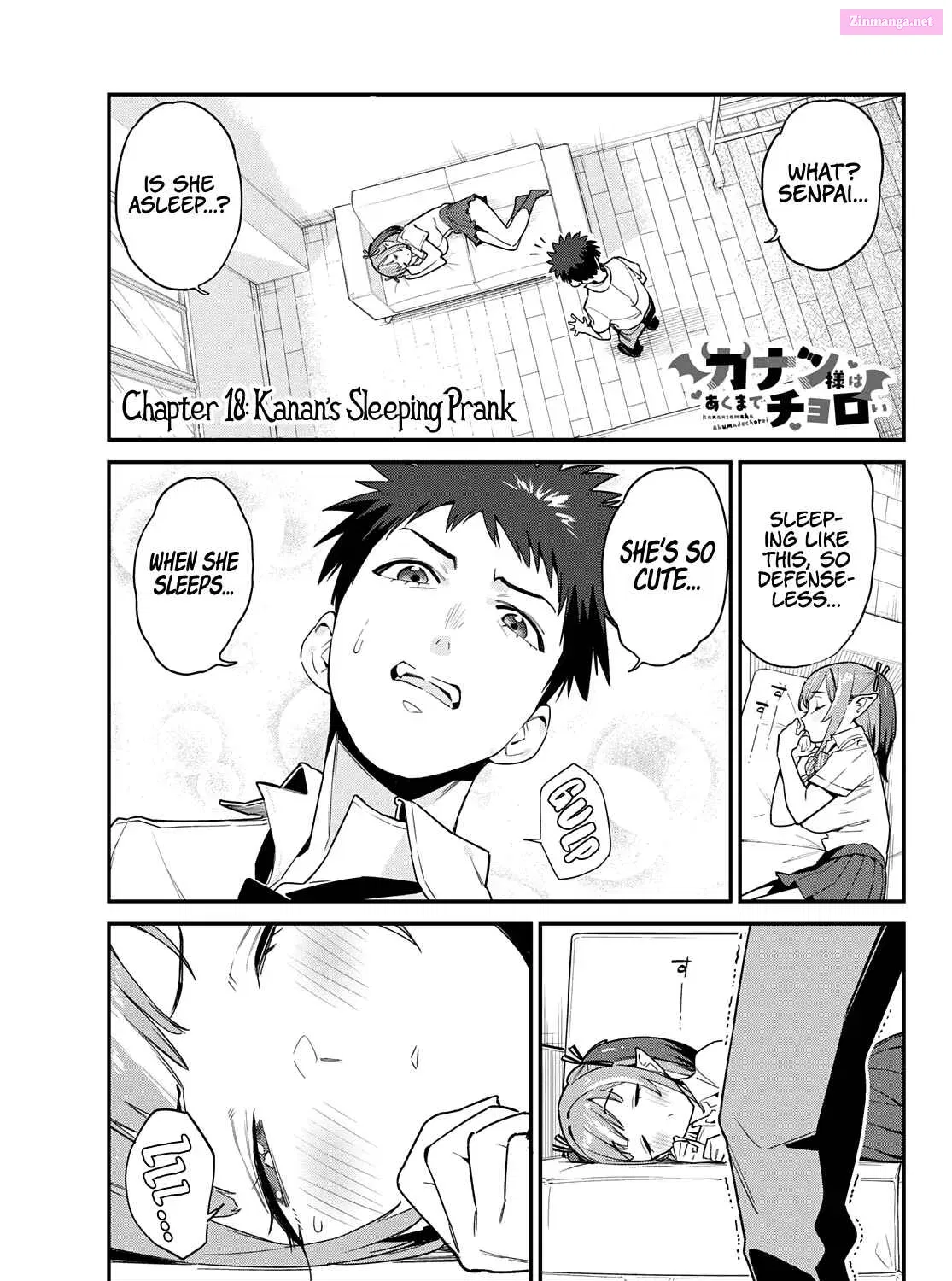 Kanan-sama wa Akumade Choroi Zinmanga X Chapter 18 Page 2