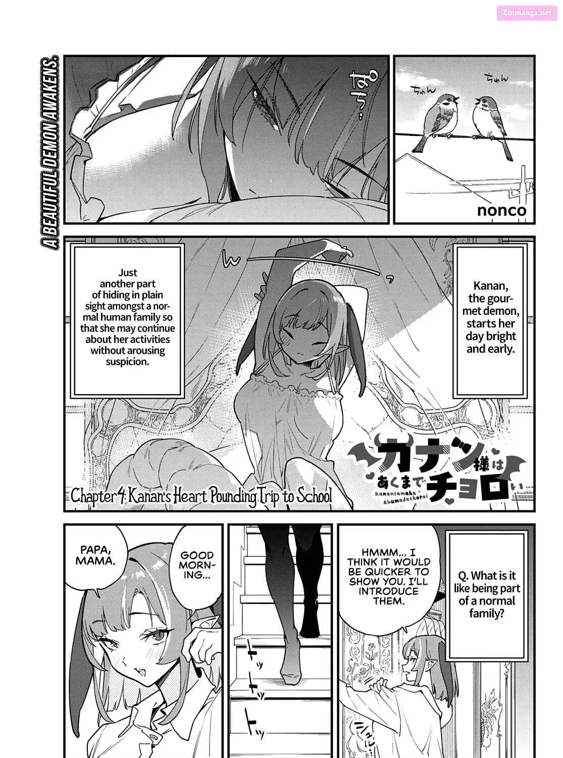 Kanan-sama wa Akumade Choroi Zinmanga X Chapter 4 Page 2
