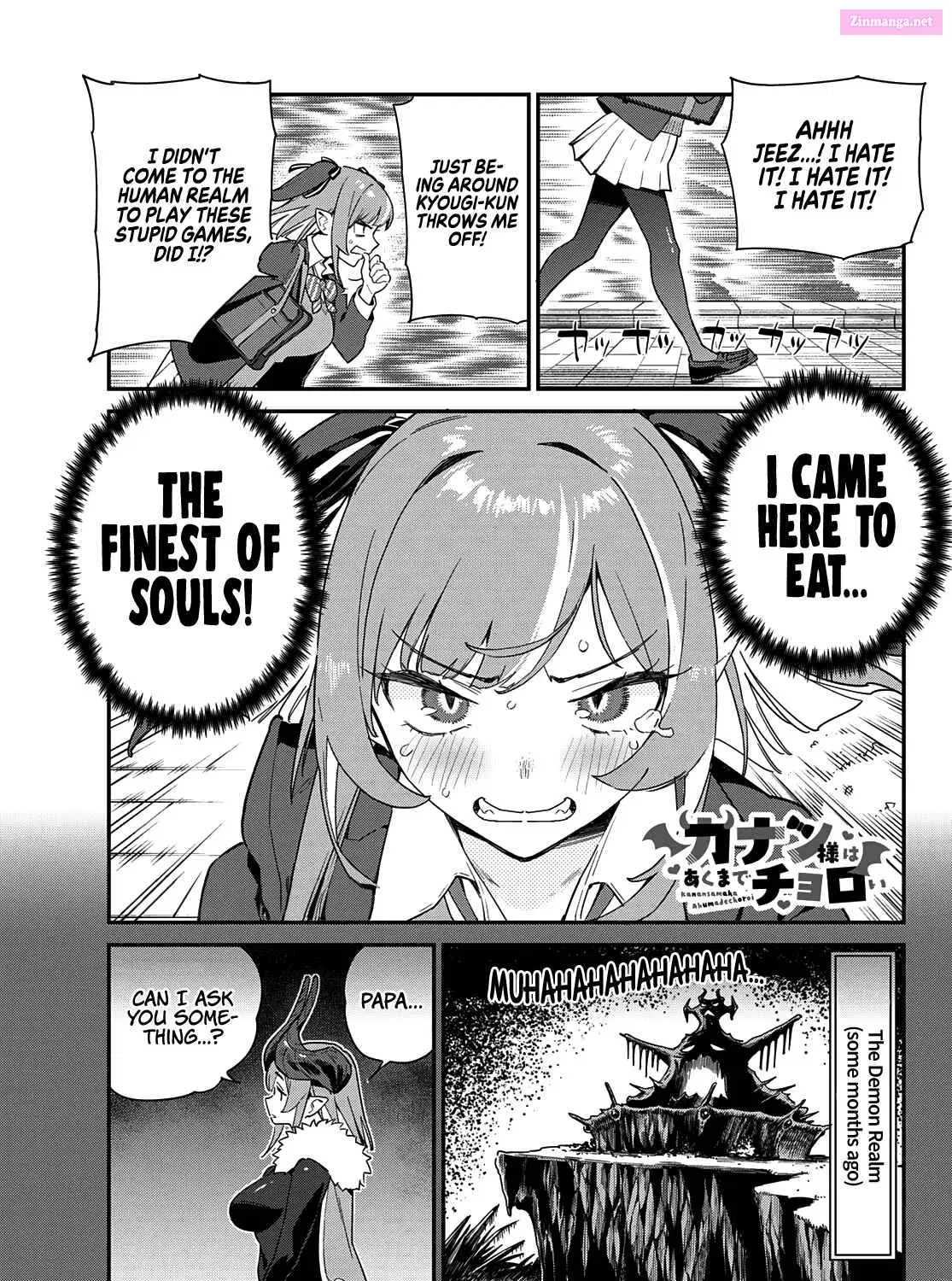Kanan-sama wa Akumade Choroi Zinmanga X Chapter 3 Page 2