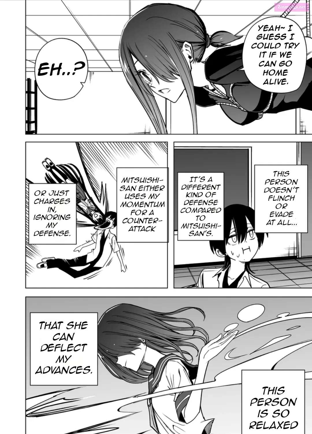 Mitsuishi-san is Being Weird This Year Zinmanga X Chapter 37 Page 18