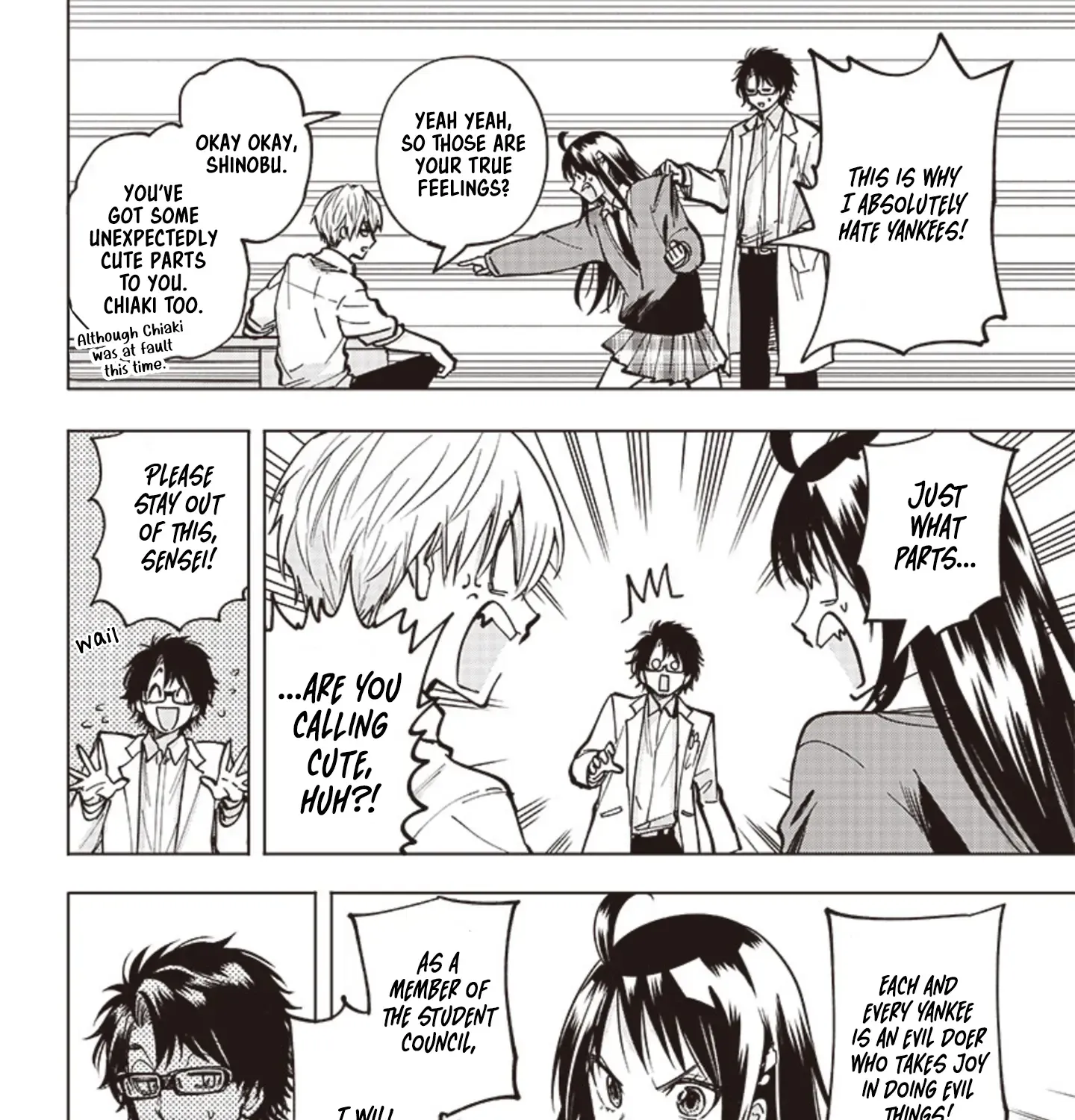 Yankee-kun to Kagaku Gohan Zinmanga X Chapter 3 Page 37