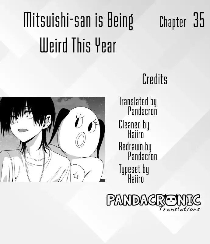 Mitsuishi-san is Being Weird This Year Zinmanga X Chapter 35 Page 43