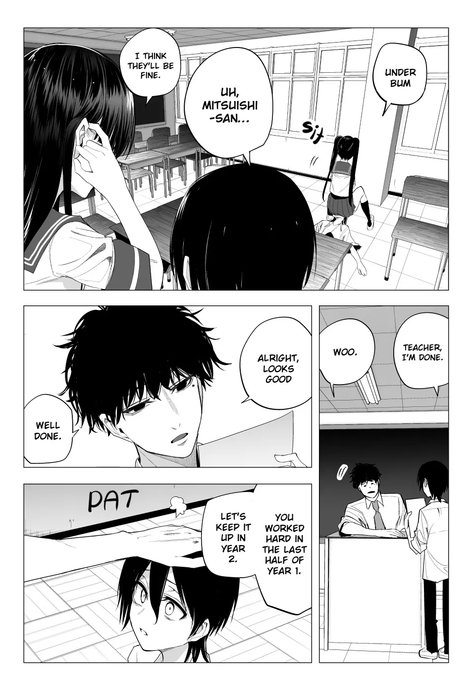 Mitsuishi-san is Being Weird This Year Zinmanga X Chapter 33 Page 14