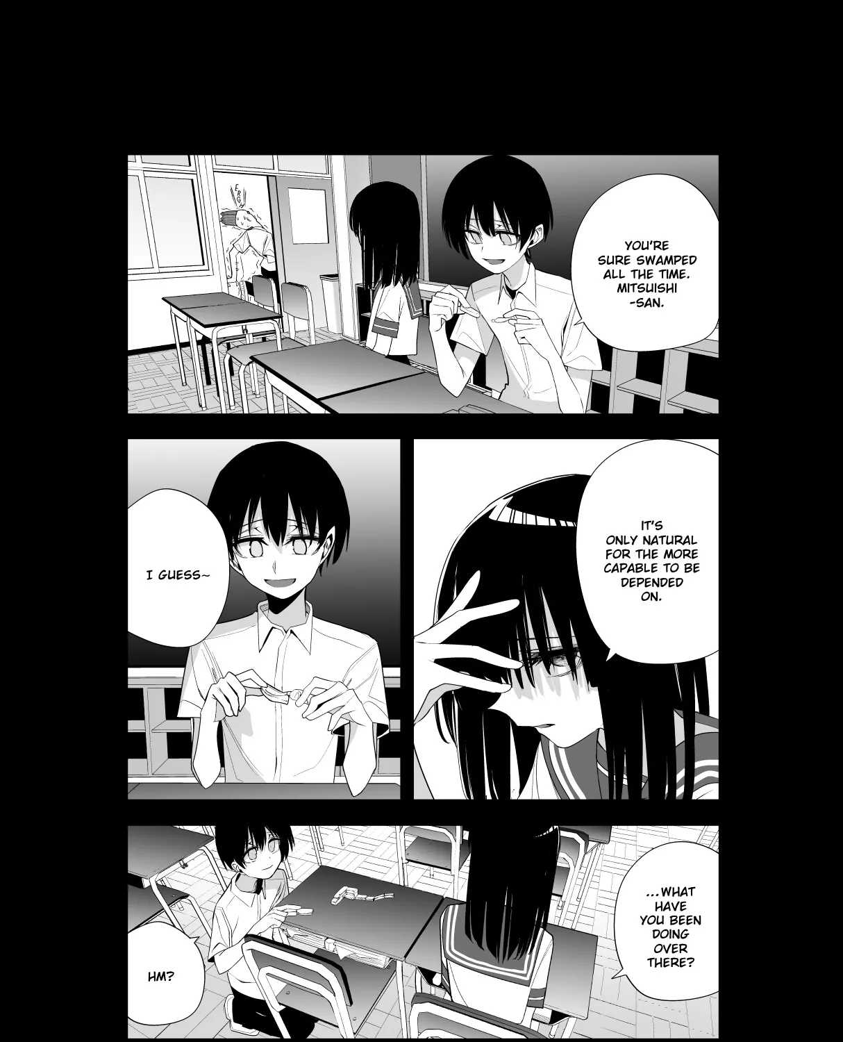 Mitsuishi-san is Being Weird This Year Zinmanga X Chapter 31 Page 8