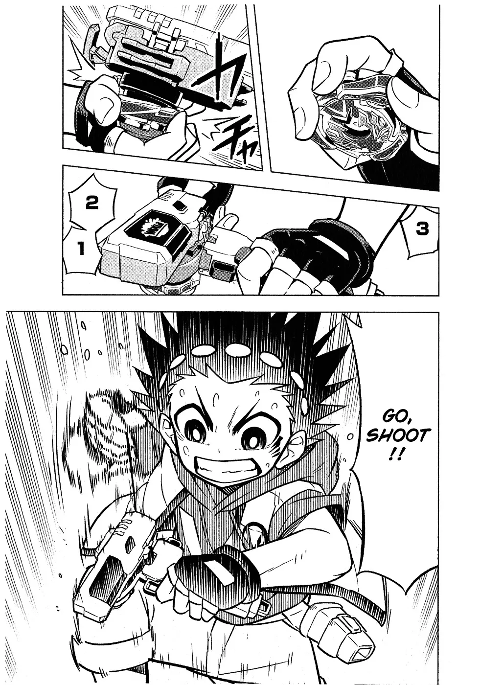 Beyblade Burst Zinmanga X Chapter 1 Page 3