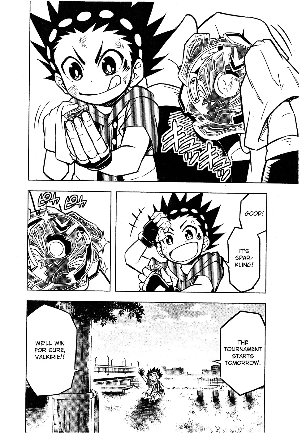 Beyblade Burst Zinmanga X Chapter 1 Page 19