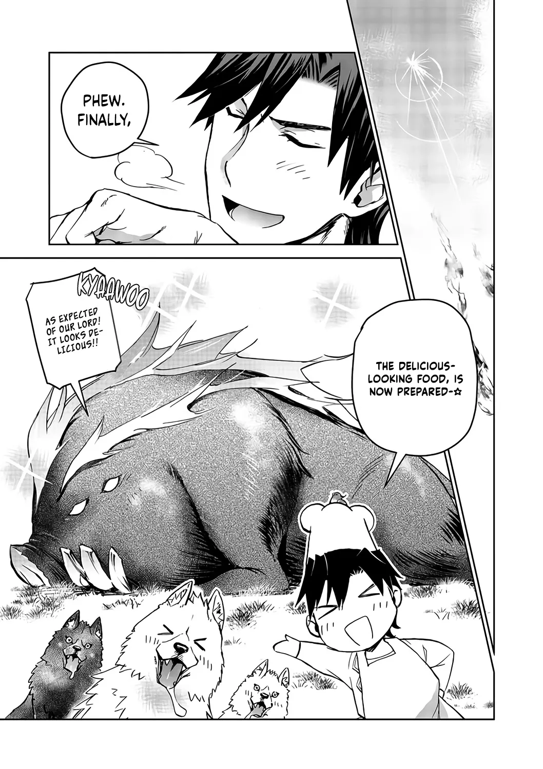 Isekai Ni Otosareta… Jouka Wa Kihon! Zinmanga X Chapter 4 Page 35