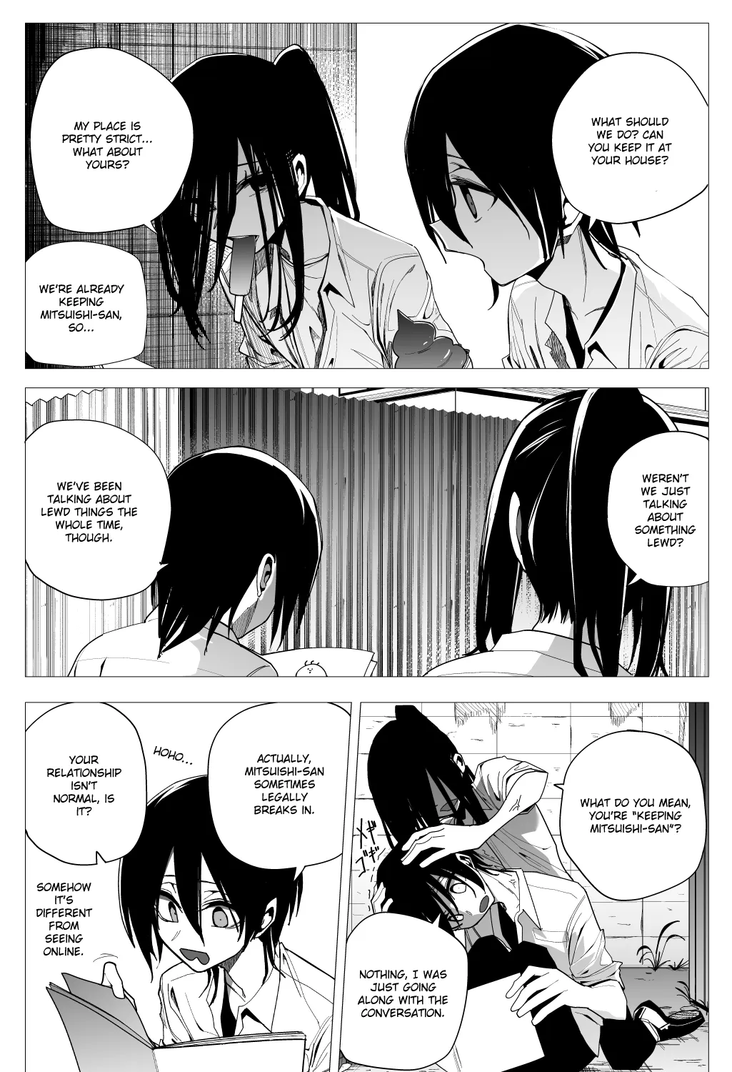 Mitsuishi-san is Being Weird This Year Zinmanga X Chapter 27 Page 4