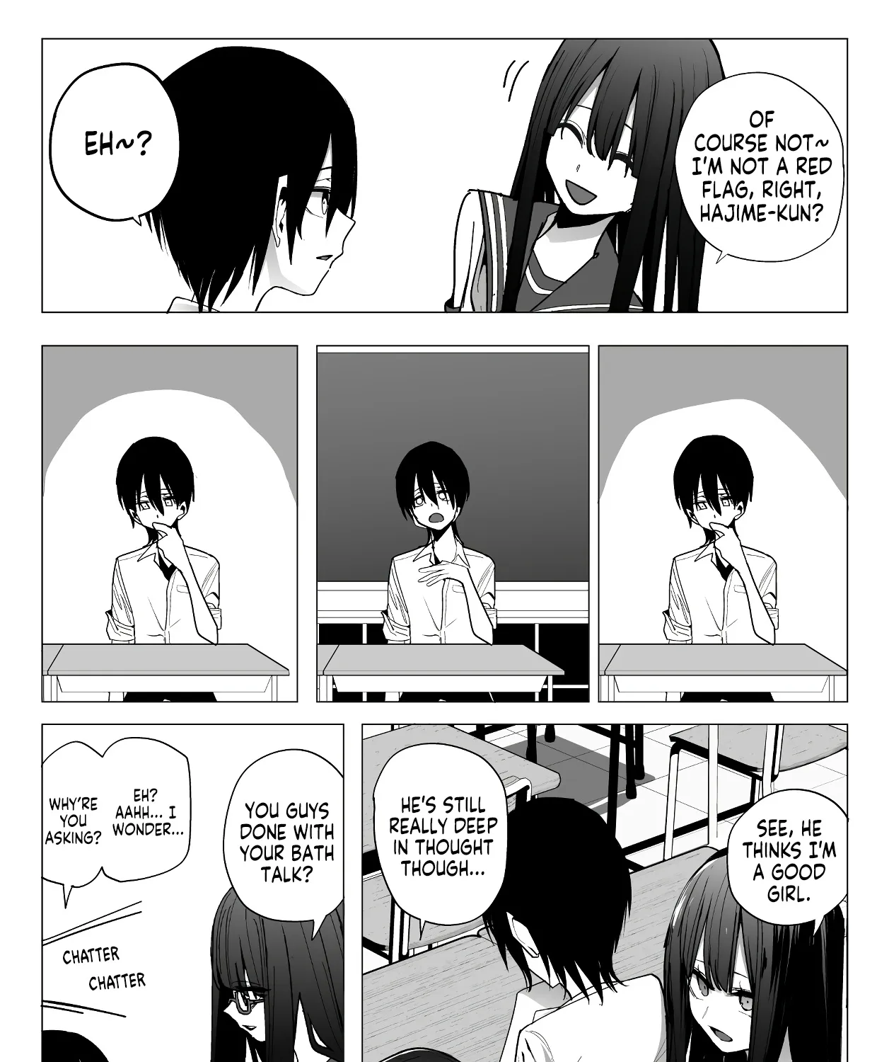 Mitsuishi-san is Being Weird This Year Zinmanga X Chapter 24 Page 27