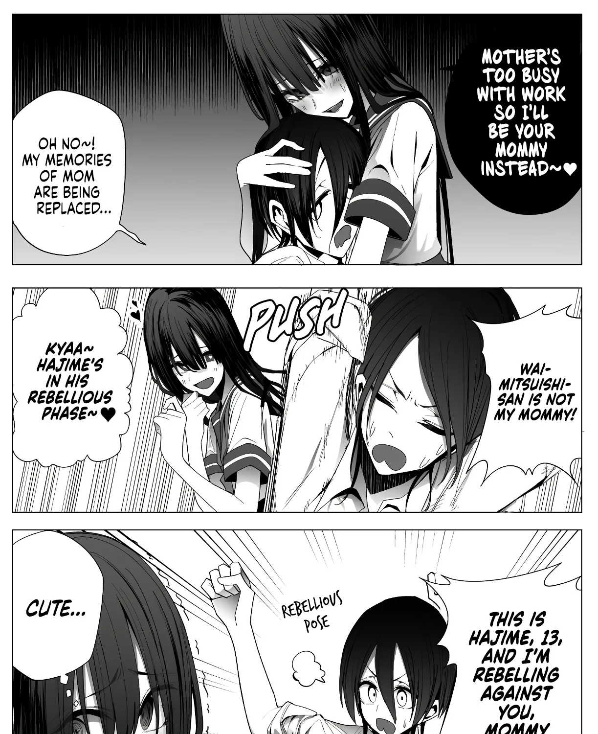 Mitsuishi-san is Being Weird This Year Zinmanga X Chapter 23 Page 31