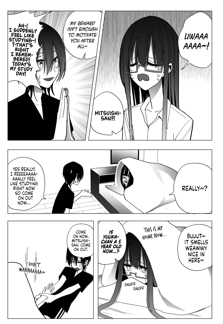 Mitsuishi-san is Being Weird This Year Zinmanga X Chapter 22 Page 6