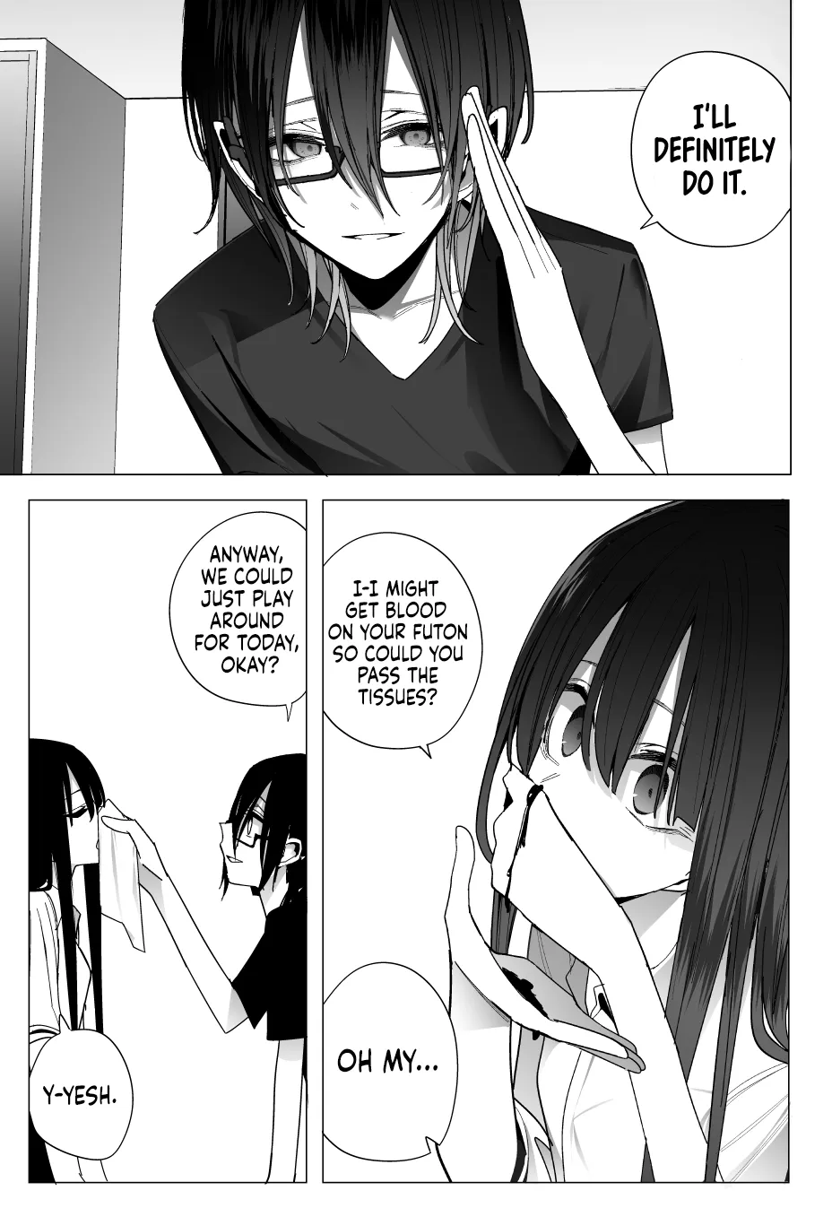 Mitsuishi-san is Being Weird This Year Zinmanga X Chapter 22 Page 9