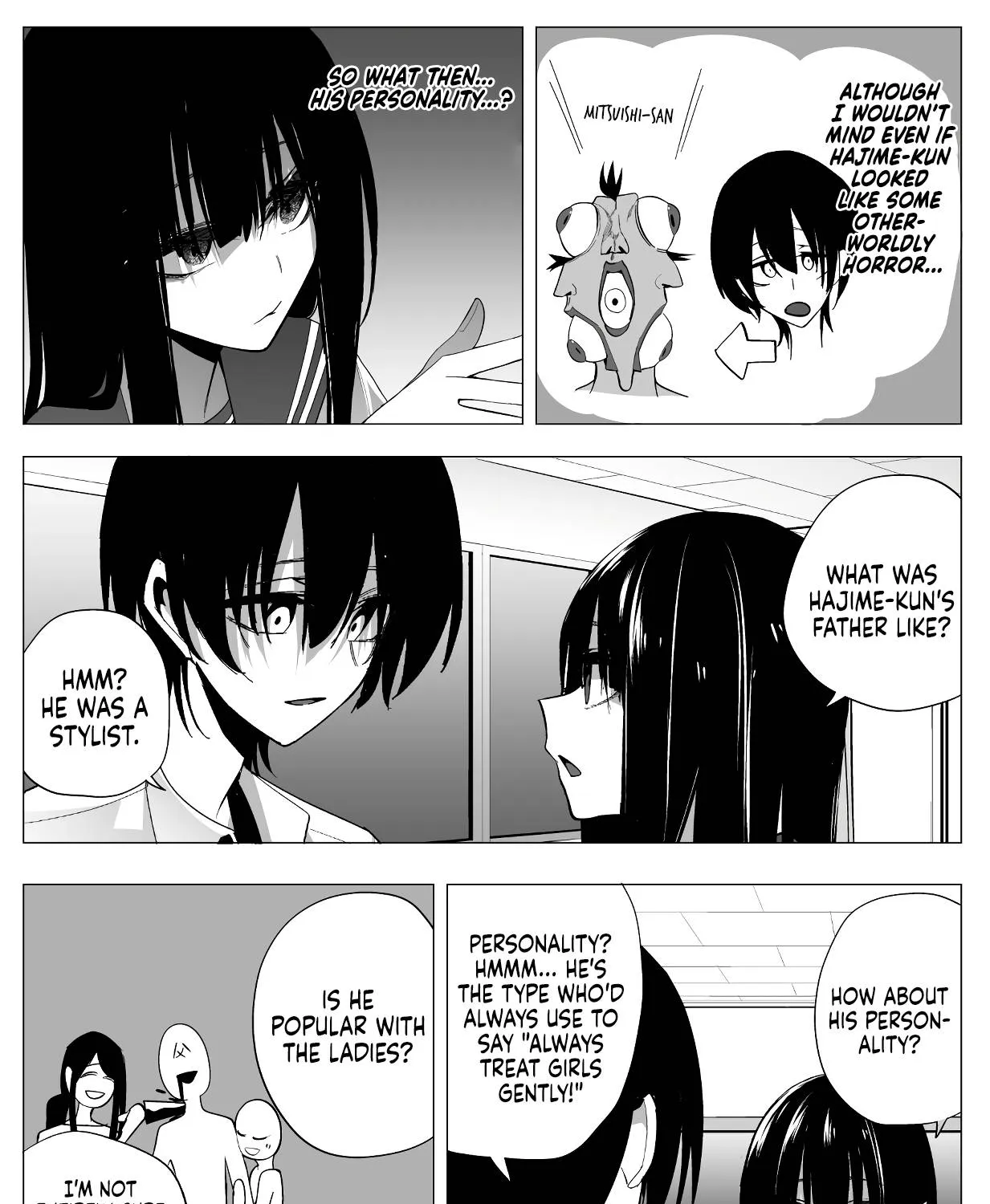 Mitsuishi-san is Being Weird This Year Zinmanga X Chapter 21 Page 11