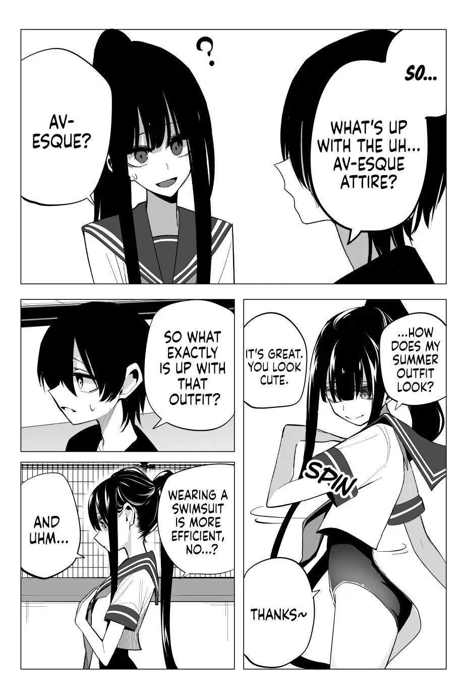 Mitsuishi-san is Being Weird This Year Zinmanga X Chapter 20 Page 4