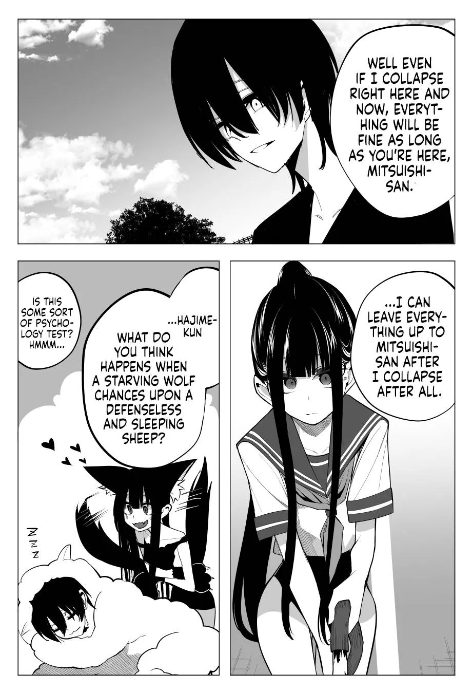 Mitsuishi-san is Being Weird This Year Zinmanga X Chapter 20 Page 11