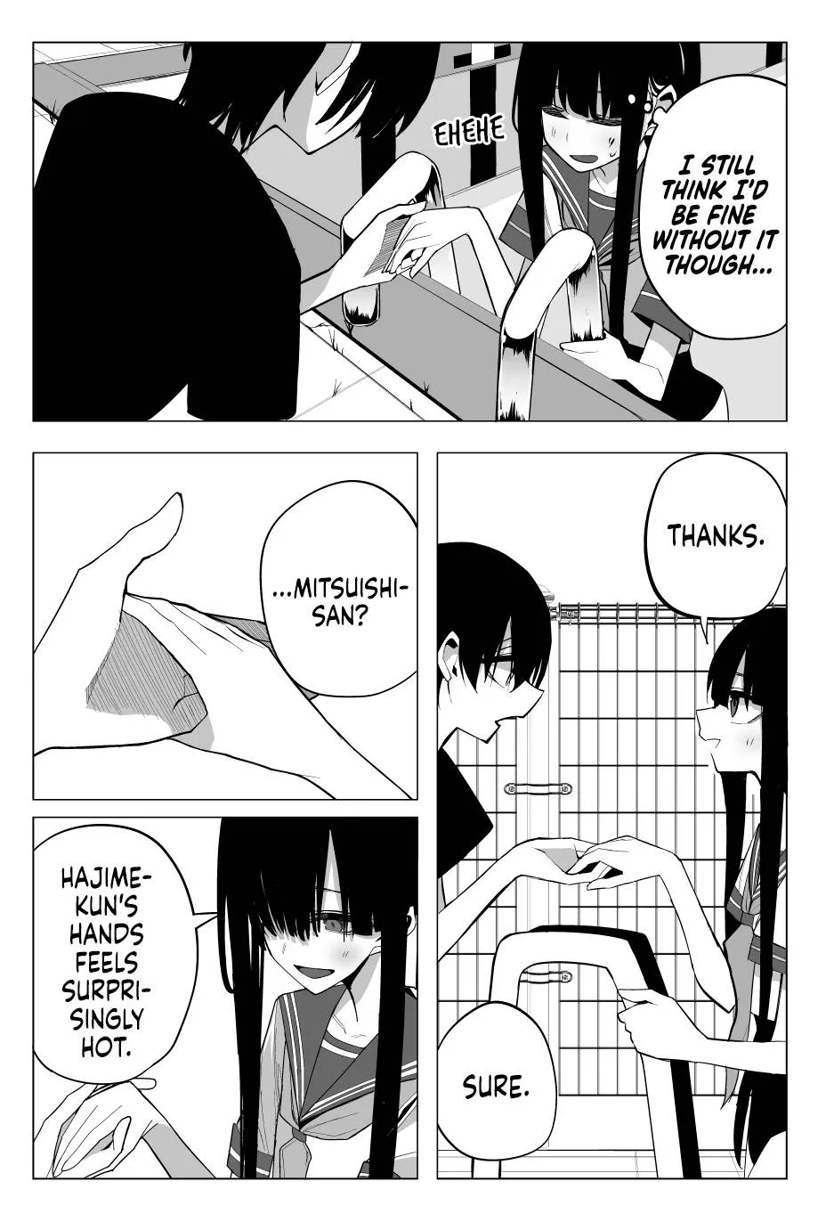 Mitsuishi-san is Being Weird This Year Zinmanga X Chapter 20 Page 17