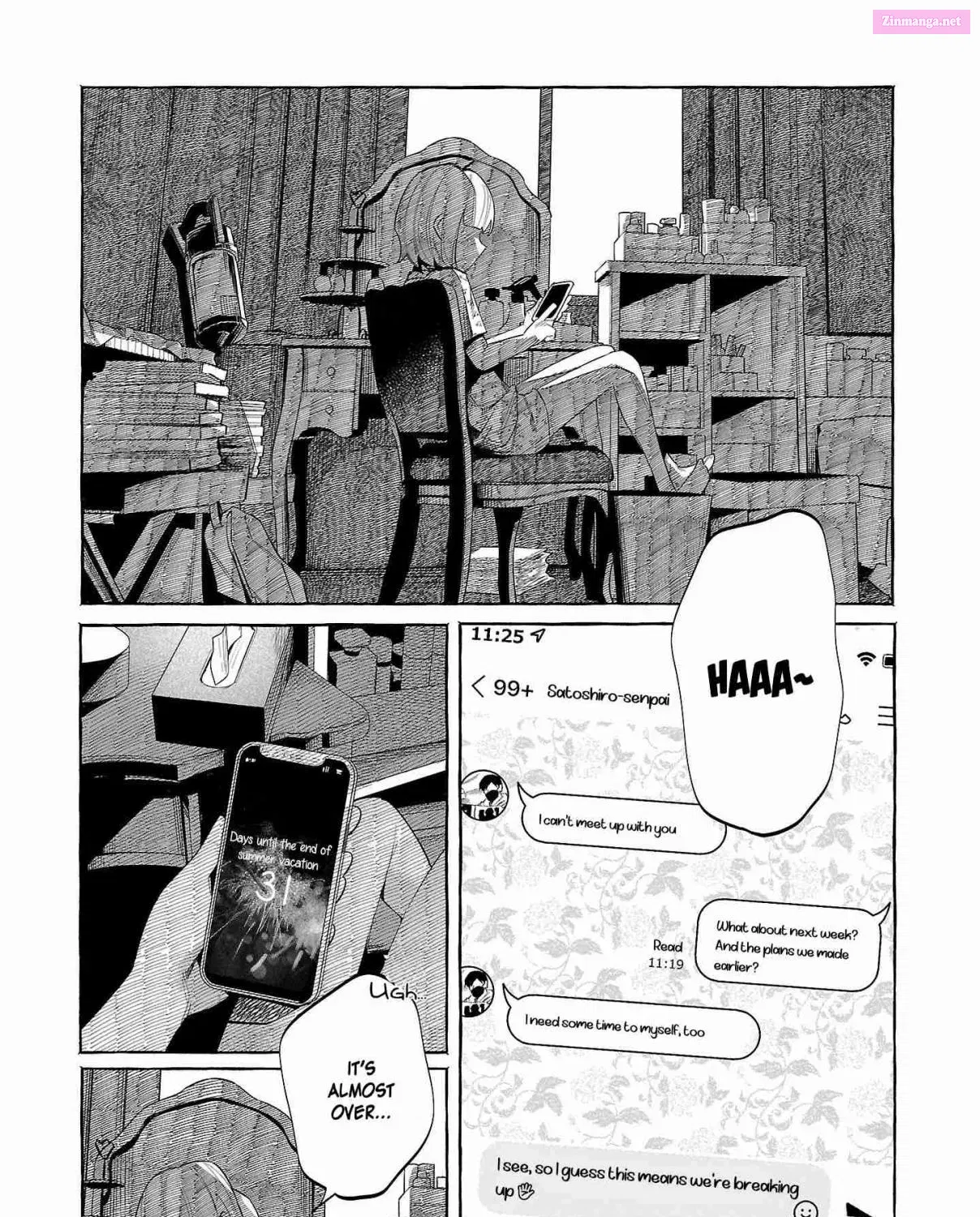 Kimi ni Aisarete Itakatta Zinmanga X Chapter 45 Page 3