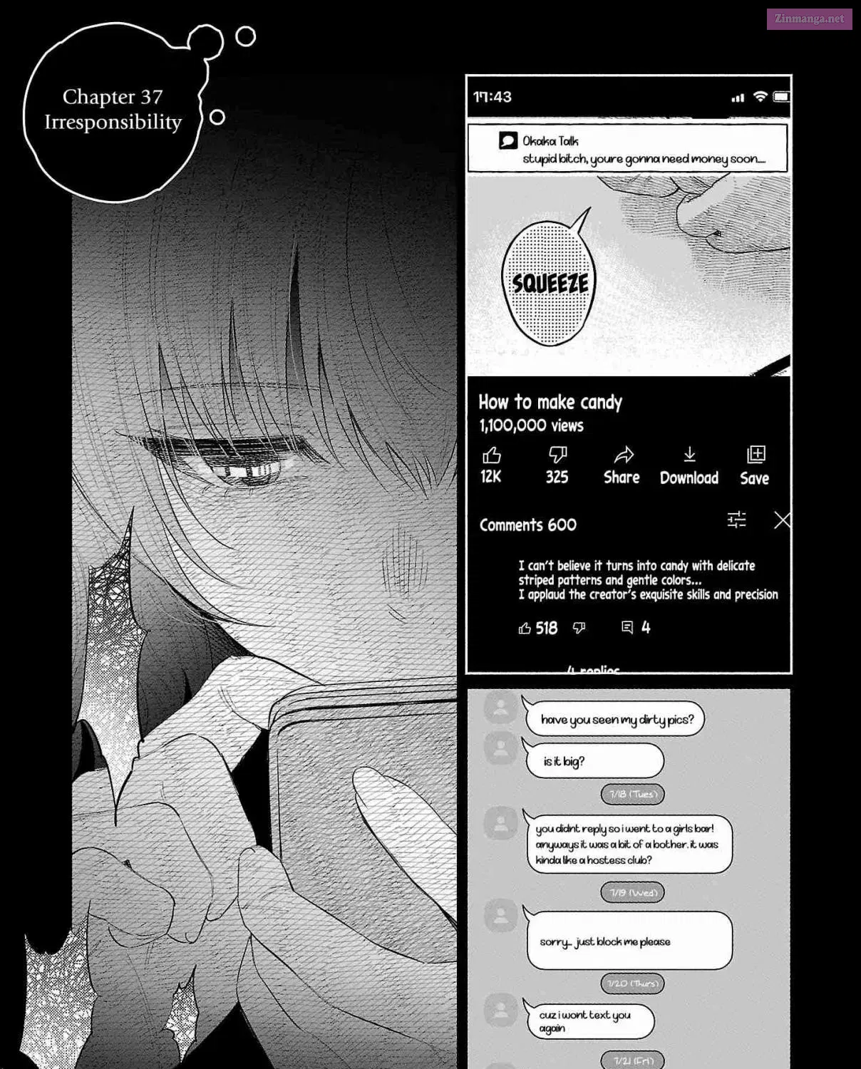 Kimi ni Aisarete Itakatta Zinmanga X Chapter 37 Page 1