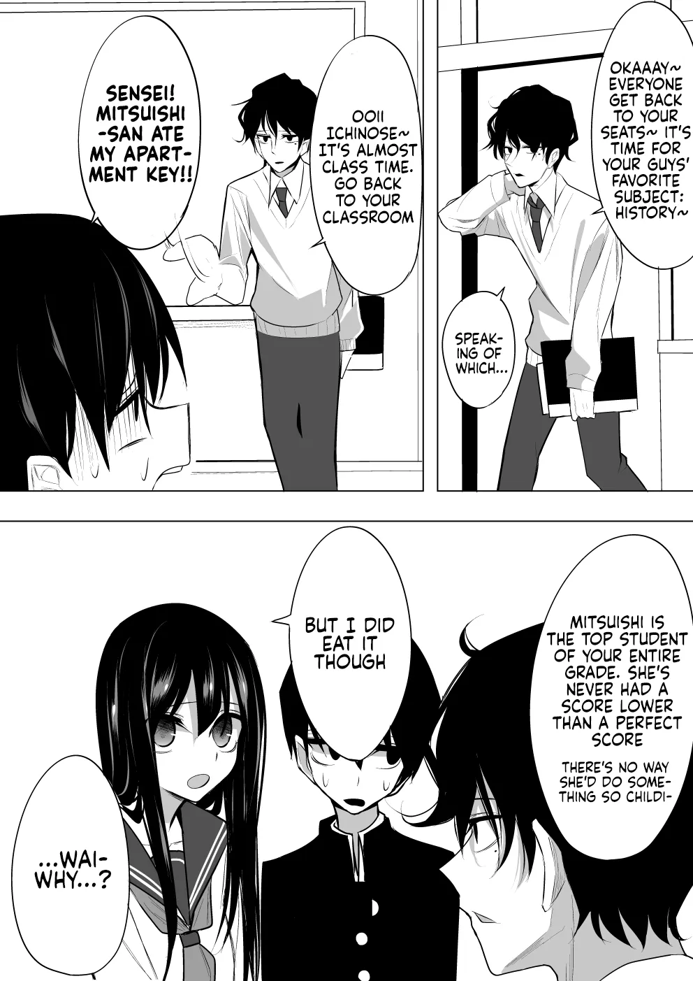 Mitsuishi-san is Being Weird This Year Zinmanga X Chapter 10 Page 6
