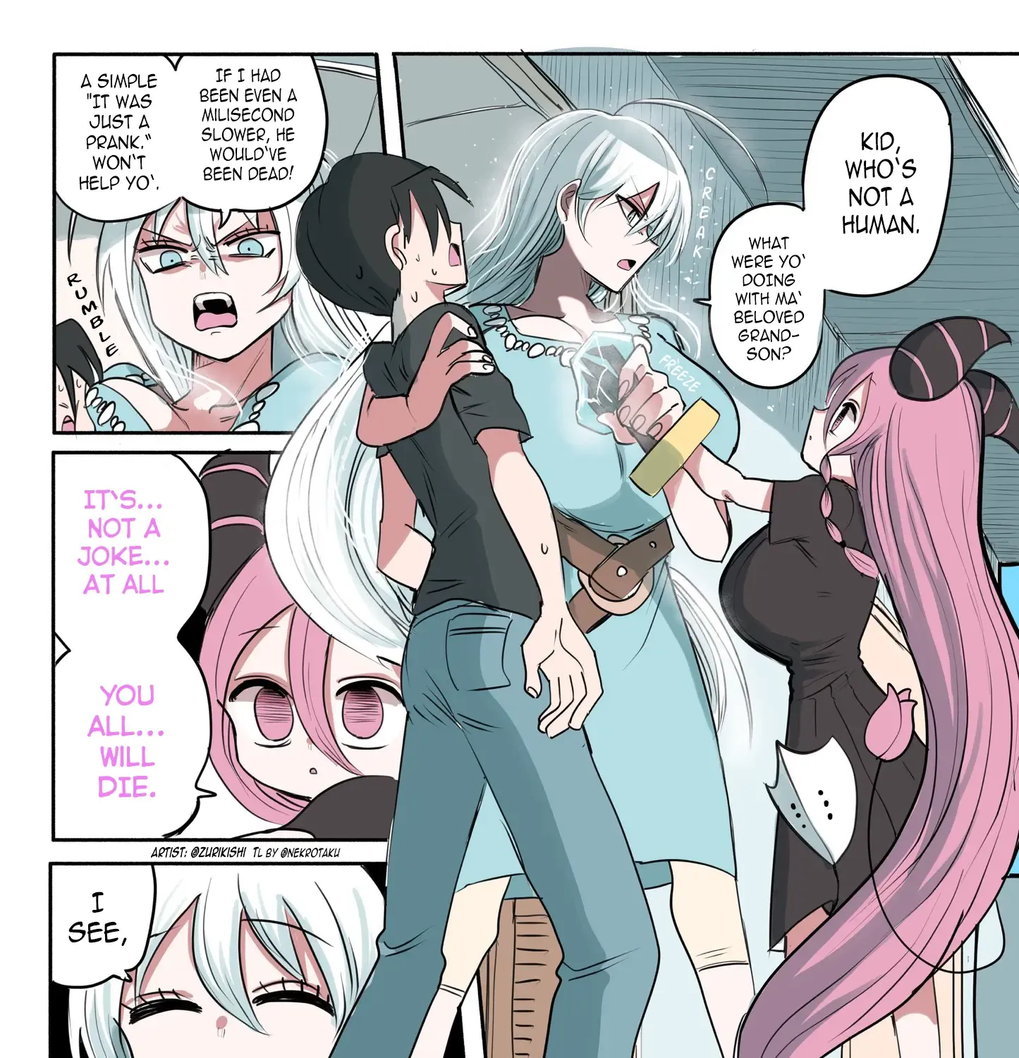 Half Succubus Wo Hirotta Zinmanga X Chapter 220 Page 1