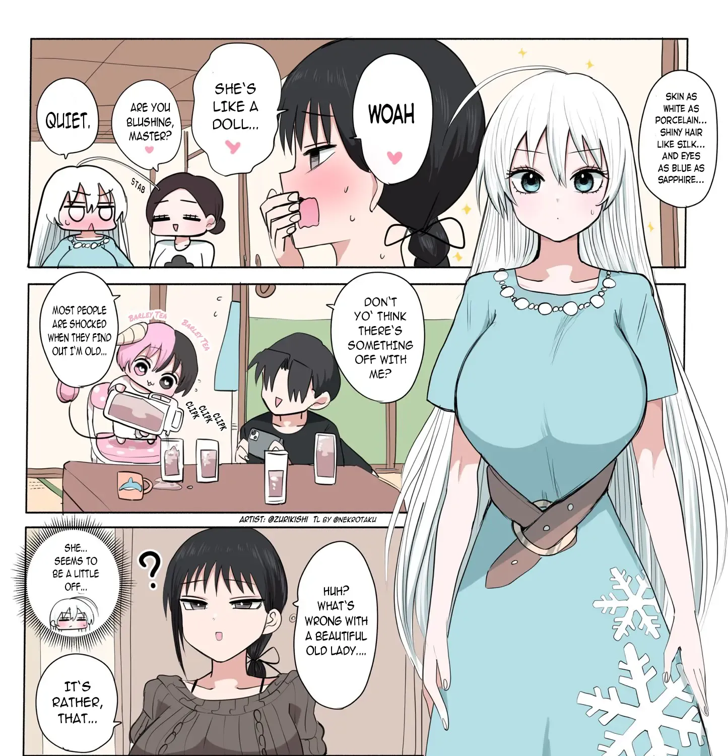 Half Succubus Wo Hirotta Zinmanga X Chapter 214 Page 1