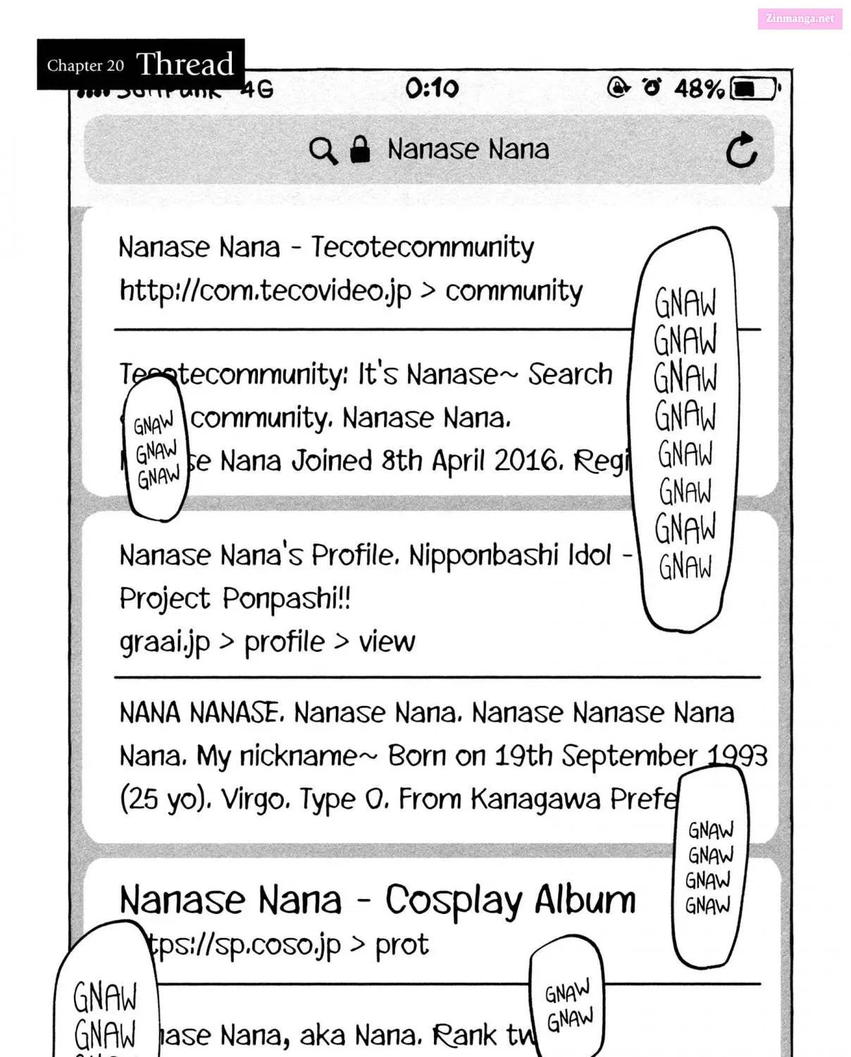 Kimi ni Aisarete Itakatta Zinmanga X Chapter 20 Page 1