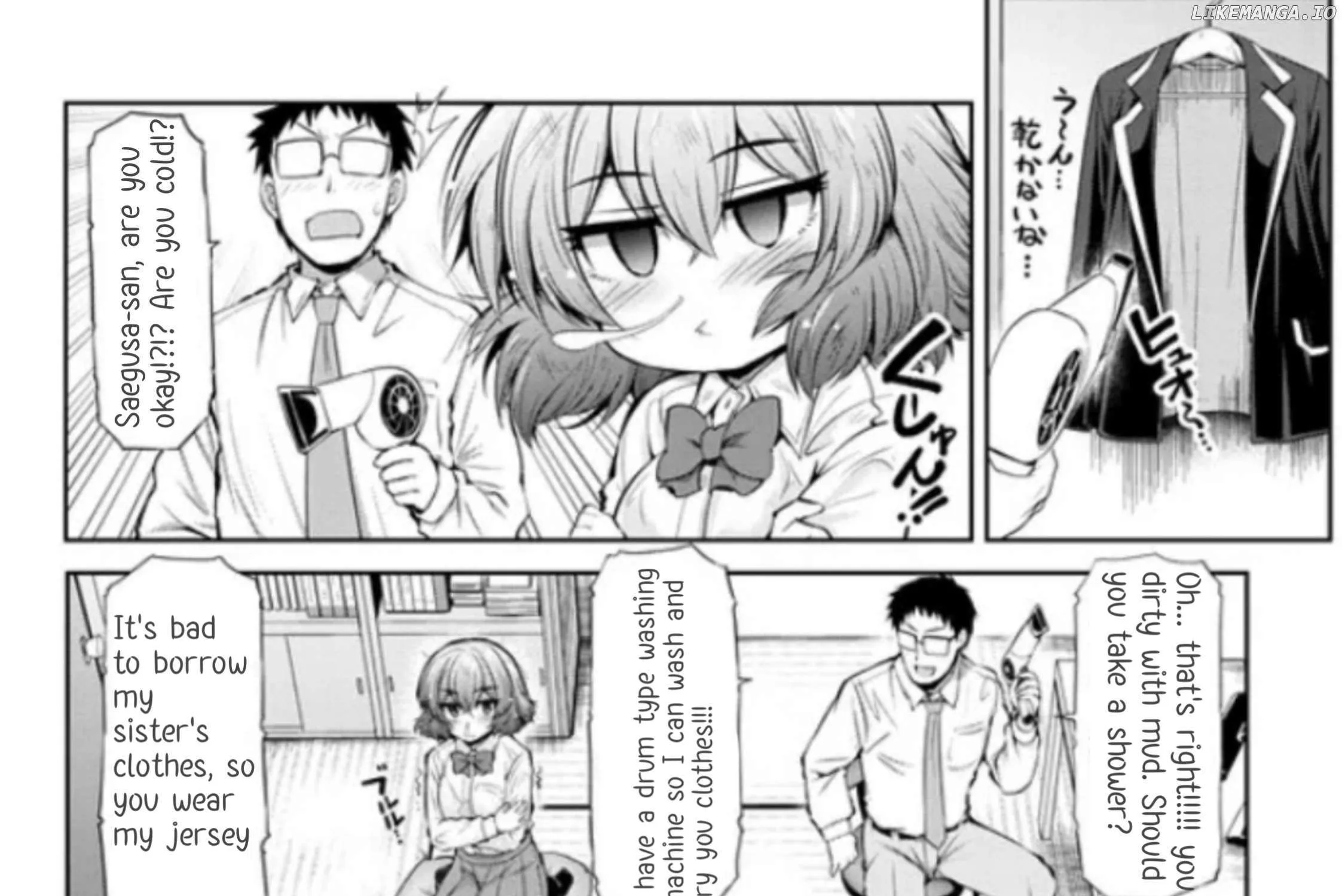 Saegusa-san wa Megane-senpai to Koi o Egaku Zinmanga X Chapter 4 Page 23