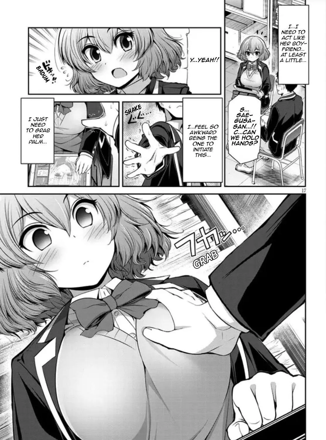 Saegusa-san wa Megane-senpai to Koi o Egaku Zinmanga X Chapter 1 Page 33
