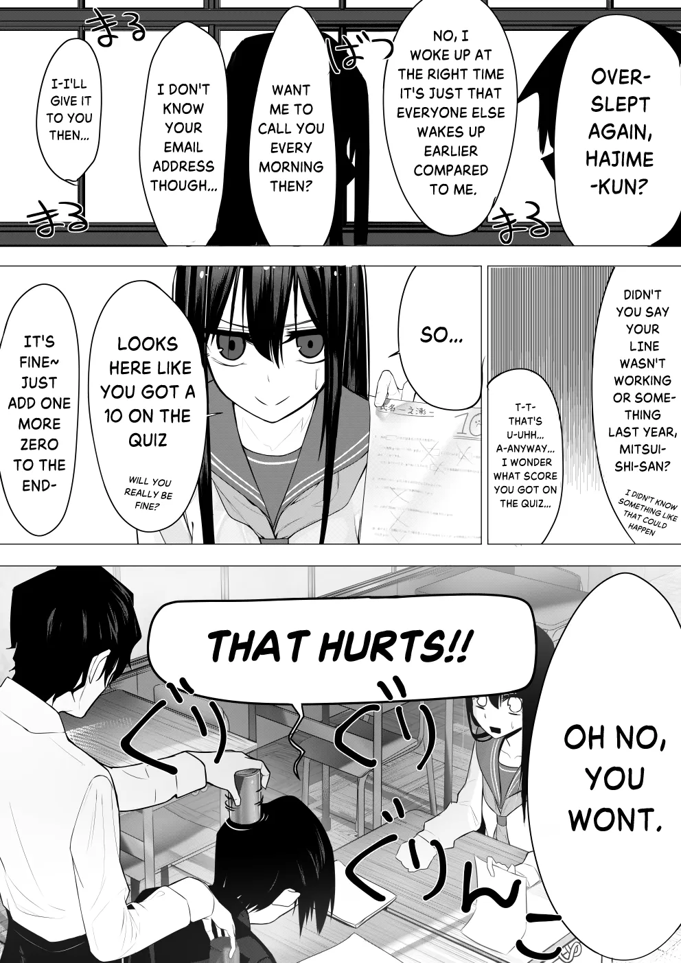 Mitsuishi-san is Being Weird This Year Zinmanga X Chapter 5 Page 3
