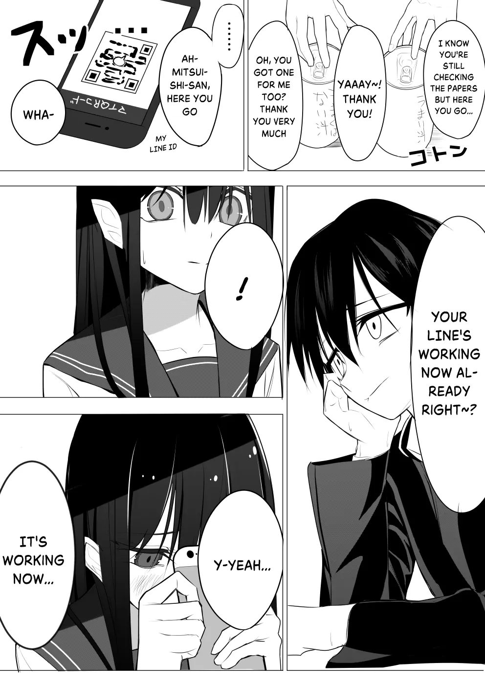 Mitsuishi-san is Being Weird This Year Zinmanga X Chapter 5 Page 4