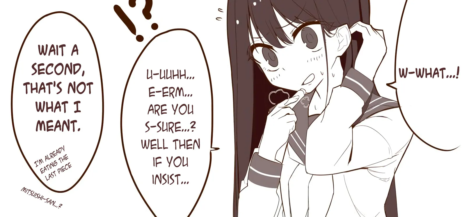 Mitsuishi-san is Being Weird This Year Zinmanga X Chapter 3 Page 2