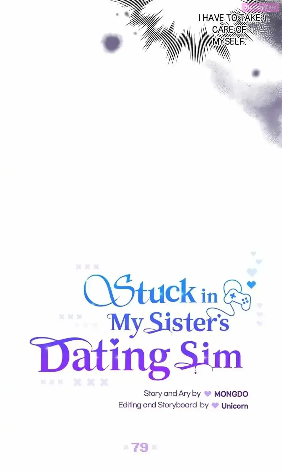 Stuck in My Sister's Dating Sim Zinmanga X Chapter 79 Page 32