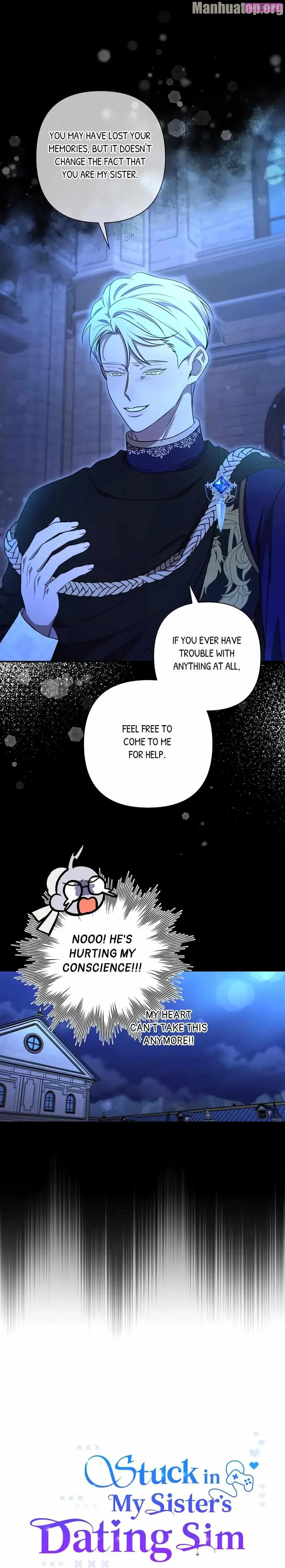 Stuck in My Sister's Dating Sim Zinmanga X Chapter 58 Page 8