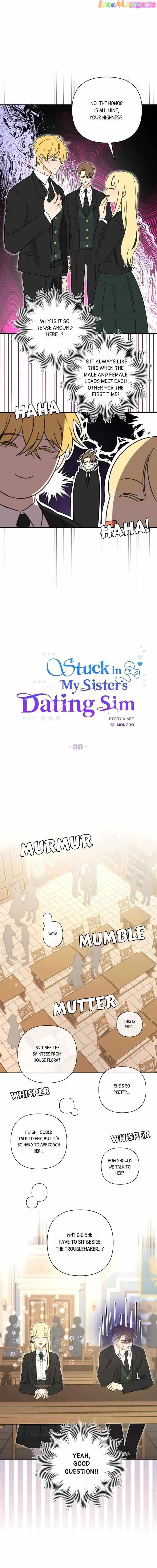 Stuck in My Sister's Dating Sim Zinmanga X Chapter 33 Page 5