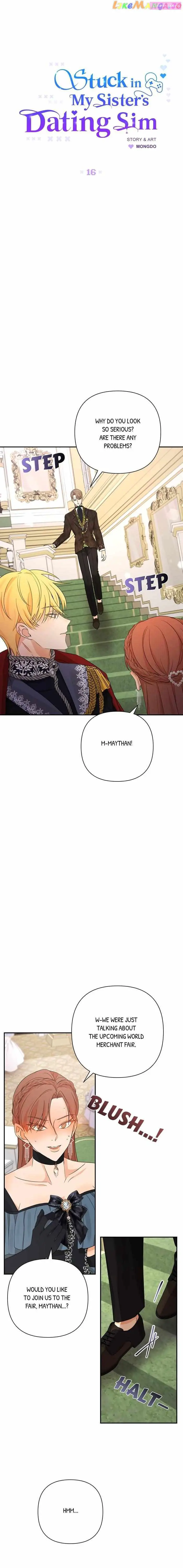 Stuck in My Sister's Dating Sim Zinmanga X Chapter 16 Page 3