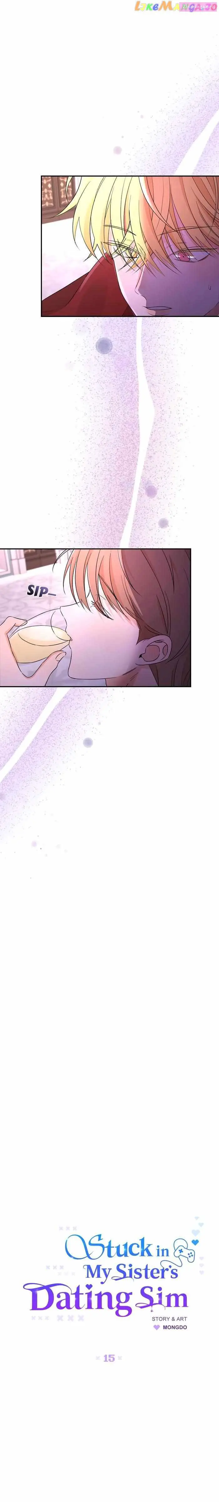 Stuck in My Sister's Dating Sim Zinmanga X Chapter 15 Page 2