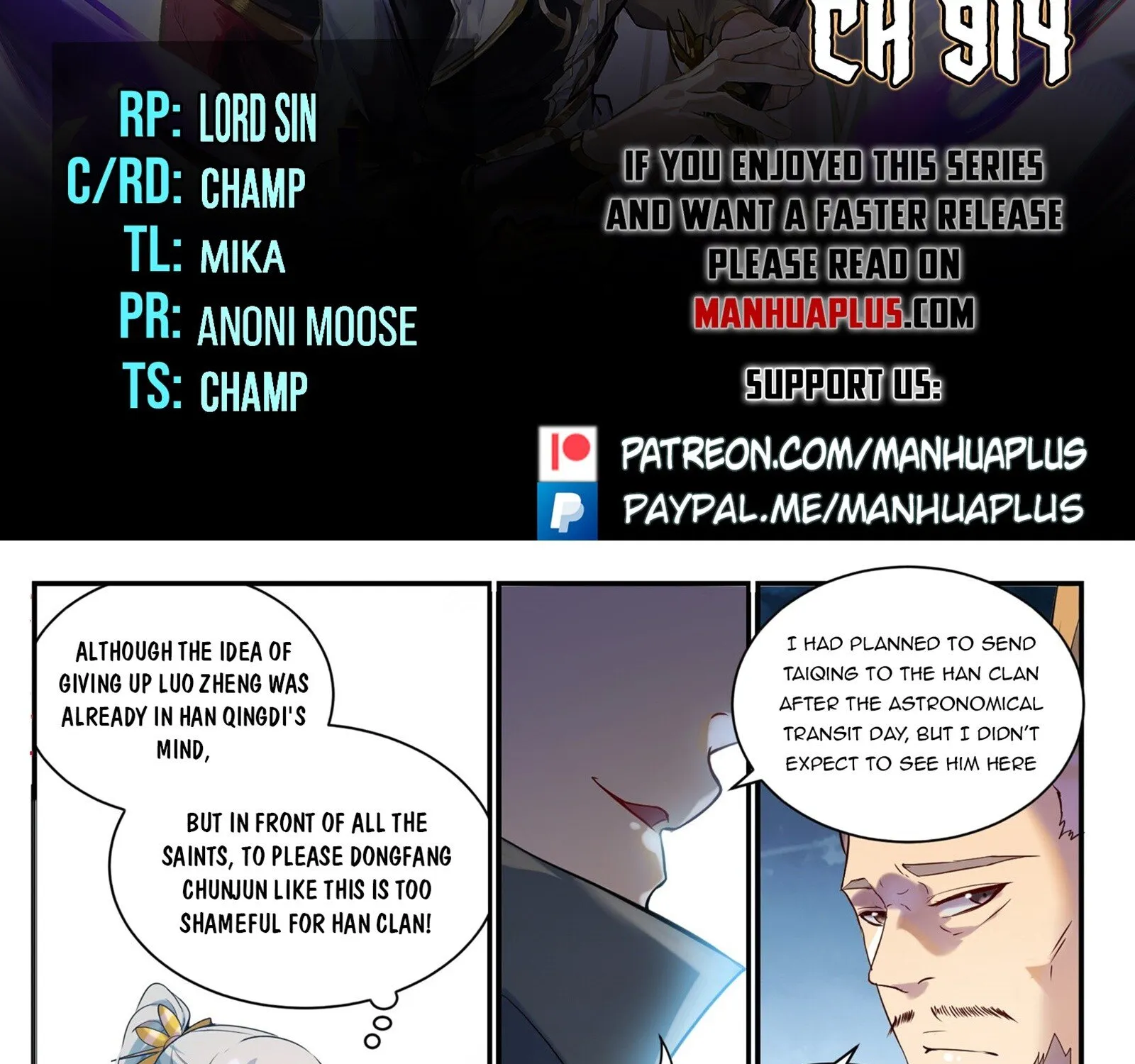 Apotheosis Zinmanga X Chapter 914 Page 2