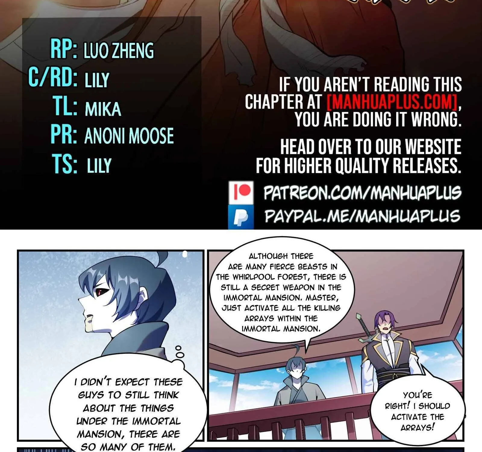 Apotheosis Zinmanga X Chapter 840 Page 2
