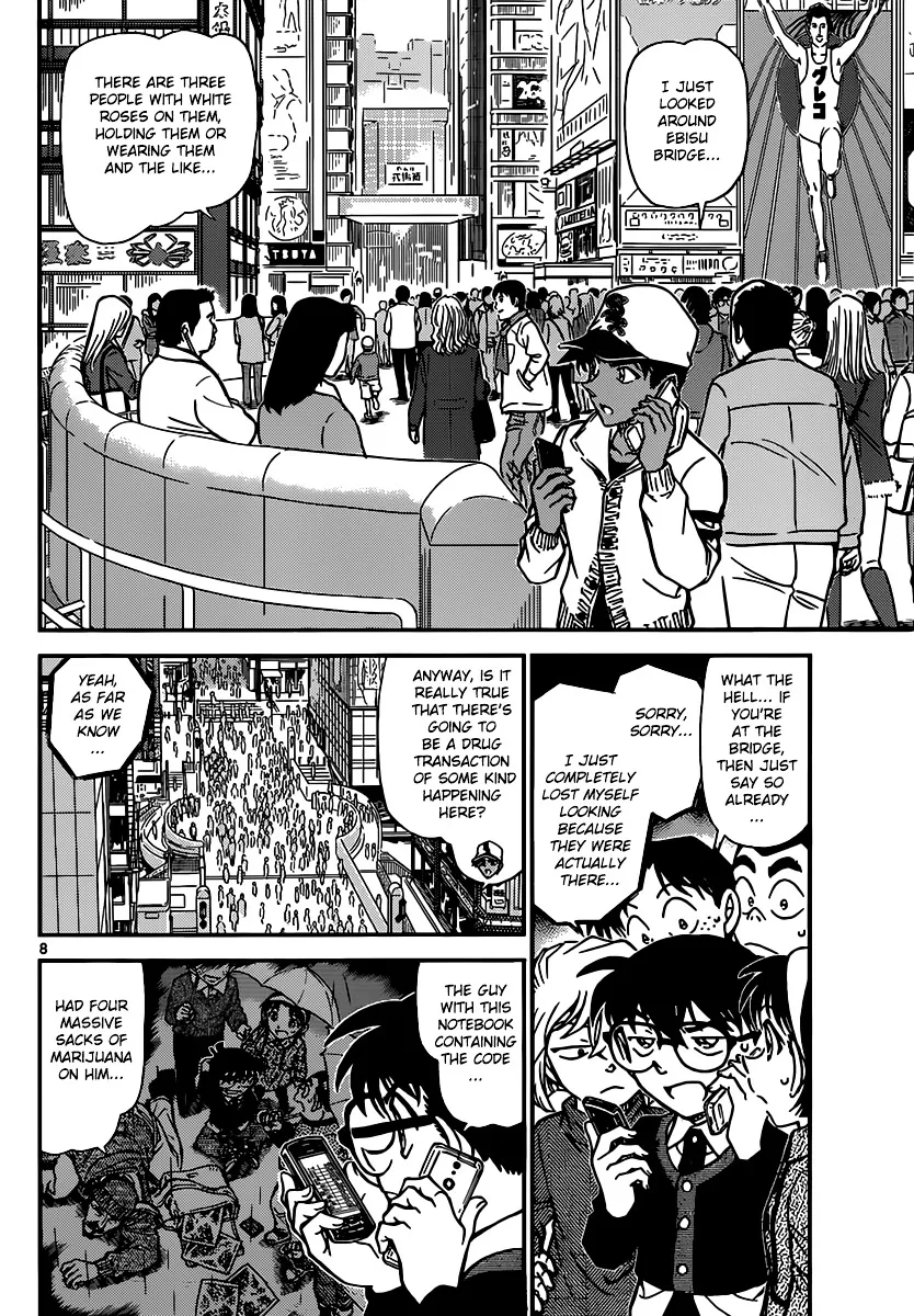 Detective Conan Zinmanga X Chapter 880 Page 8